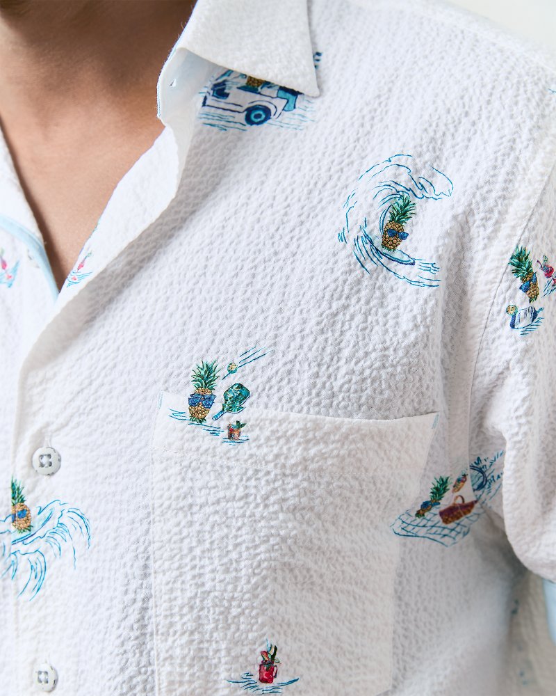 Nova Wave Pineapple Pete Cotton-Blend Shirt