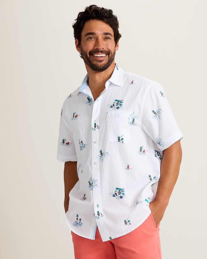 Nova Wave Pineapple Pete Cotton-Blend Shirt