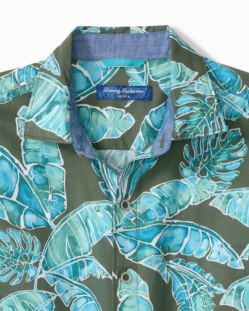 Tortola Jungle Blooms Cotton-Blend Shirt thumbnail 2