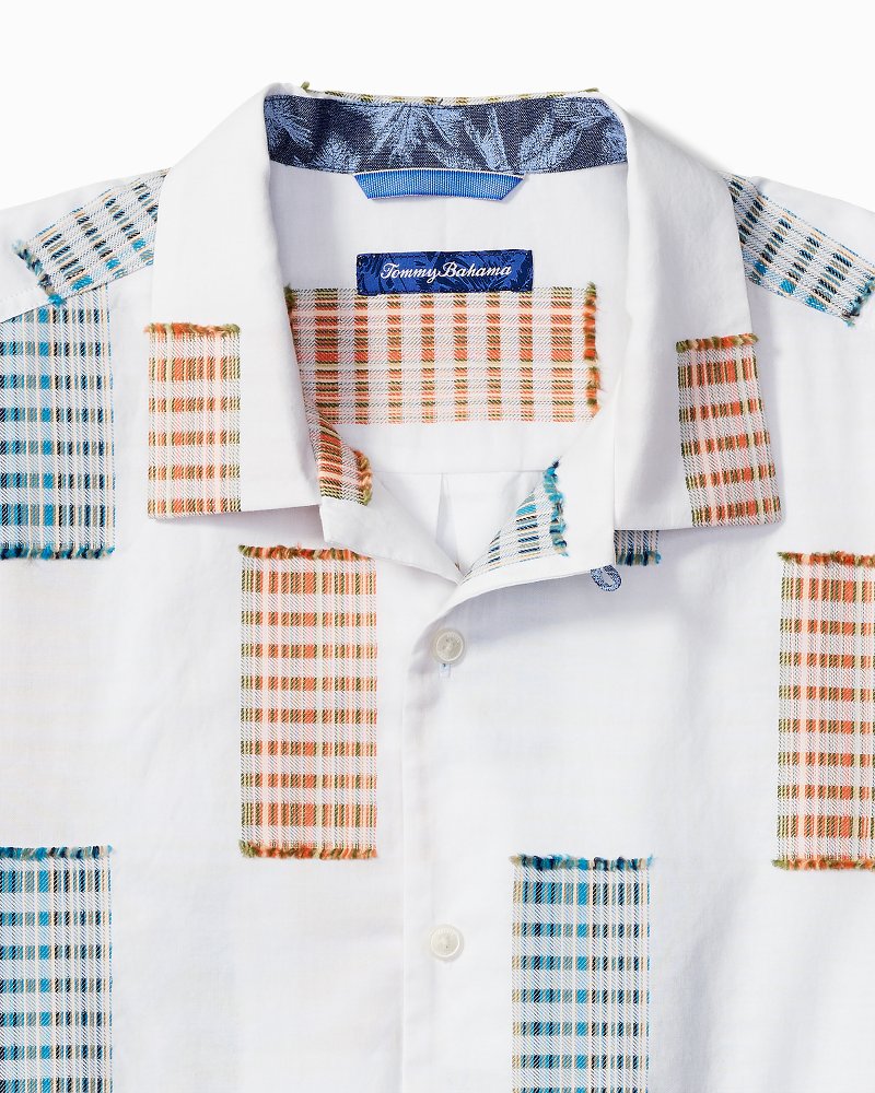 Lagos Tiles Cotton Camp Shirt