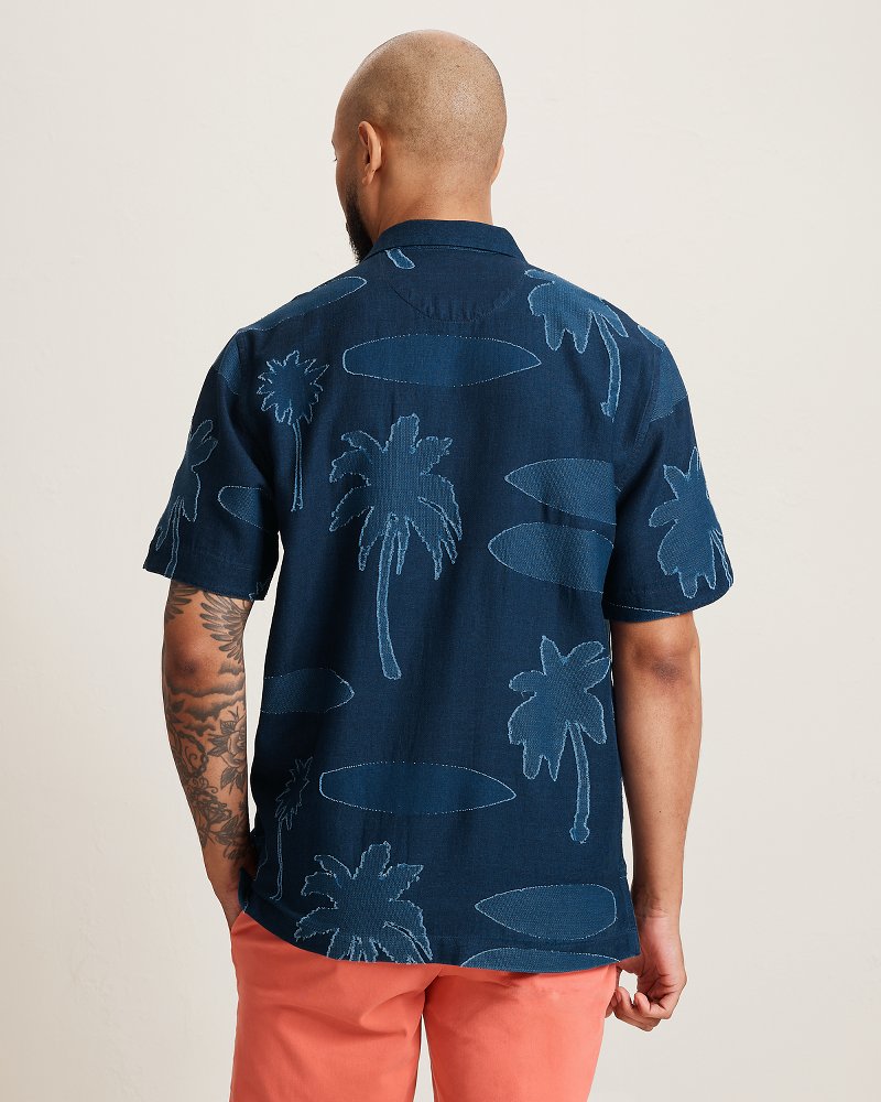 Destination Indigo Cotton Camp Shirt thumbnail 4