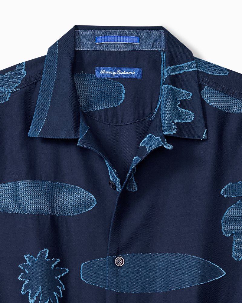 Destination Indigo Cotton Camp Shirt thumbnail 5