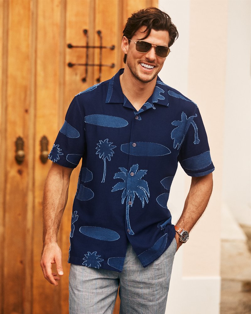 Destination Indigo Cotton Camp Shirt thumbnail 6