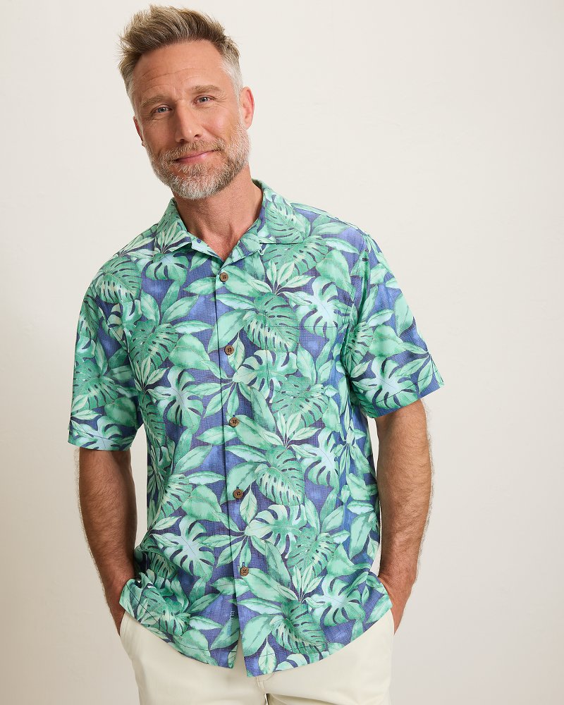 Coastal Ease Tropic Fringe IslandZone Camp Shirt
