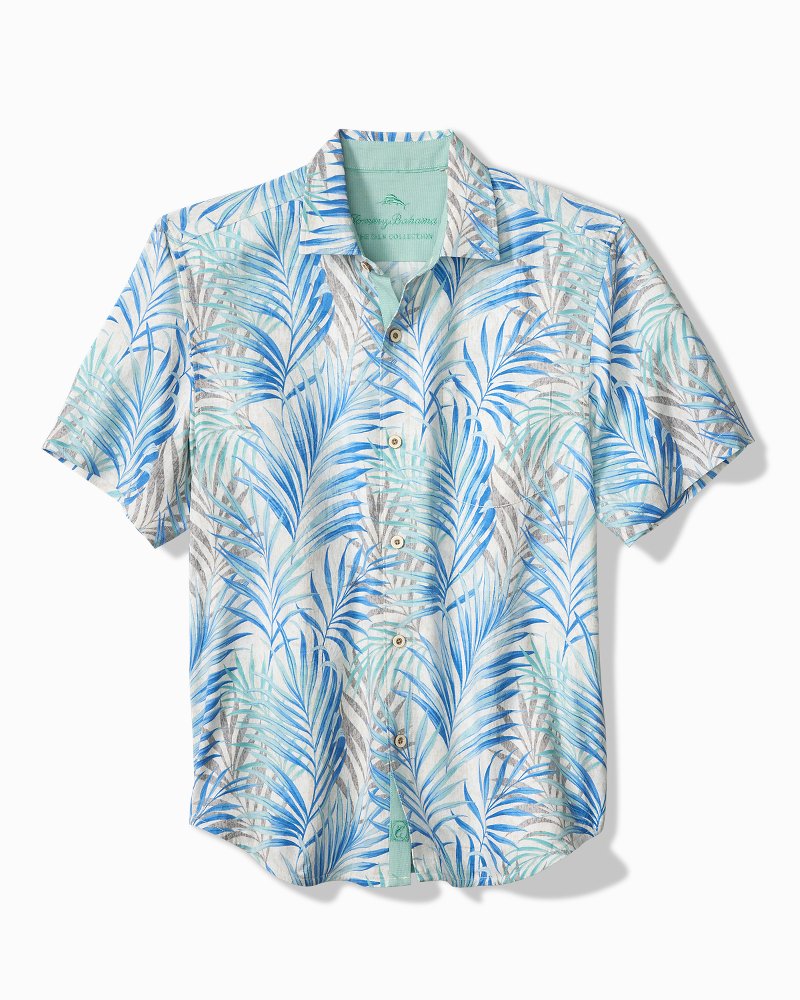 Palm Dancer Silk Camp Shirt