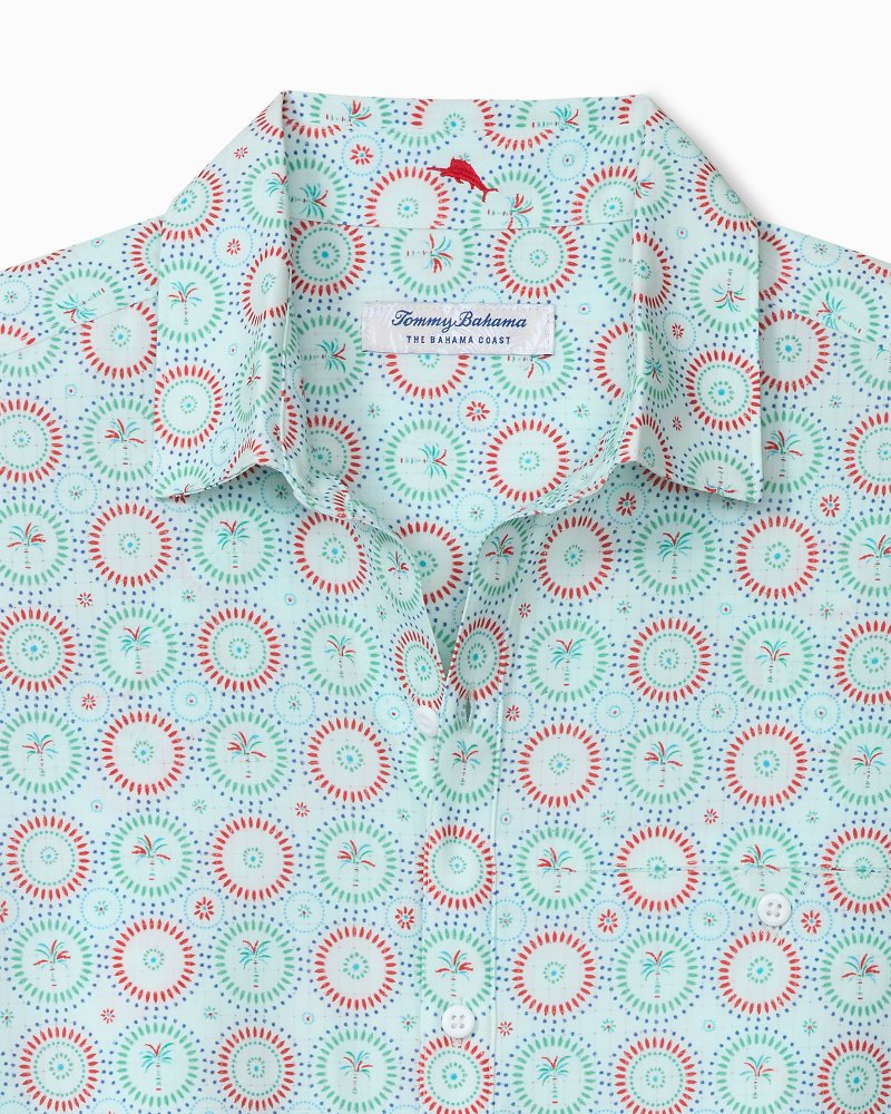 Bahama Coast Retro Palms IslandZone Shirt