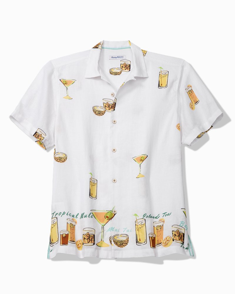 Tommy Bahama Mixers Linen Camp Shirt