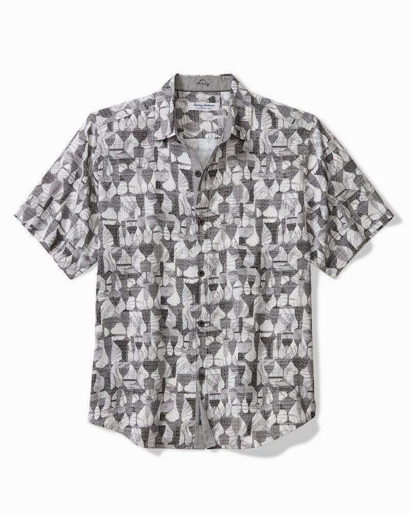 Coastal Ease Fizz & Fronds IslandZone Camp Shirt