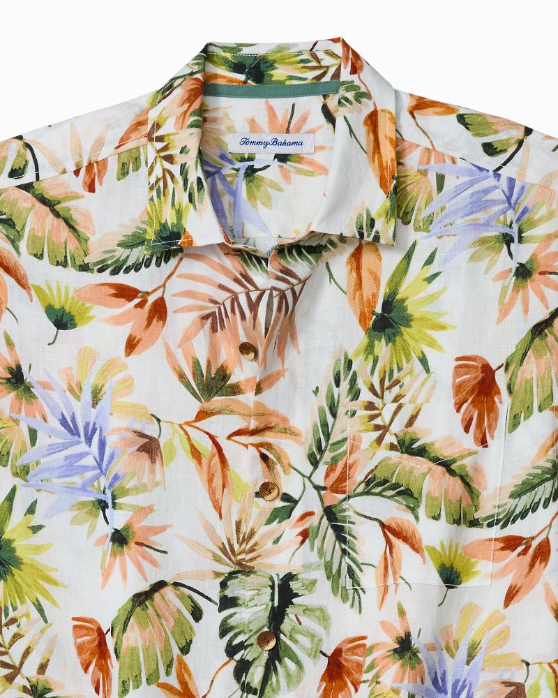 Botanic Grove Linen Camp Shirt