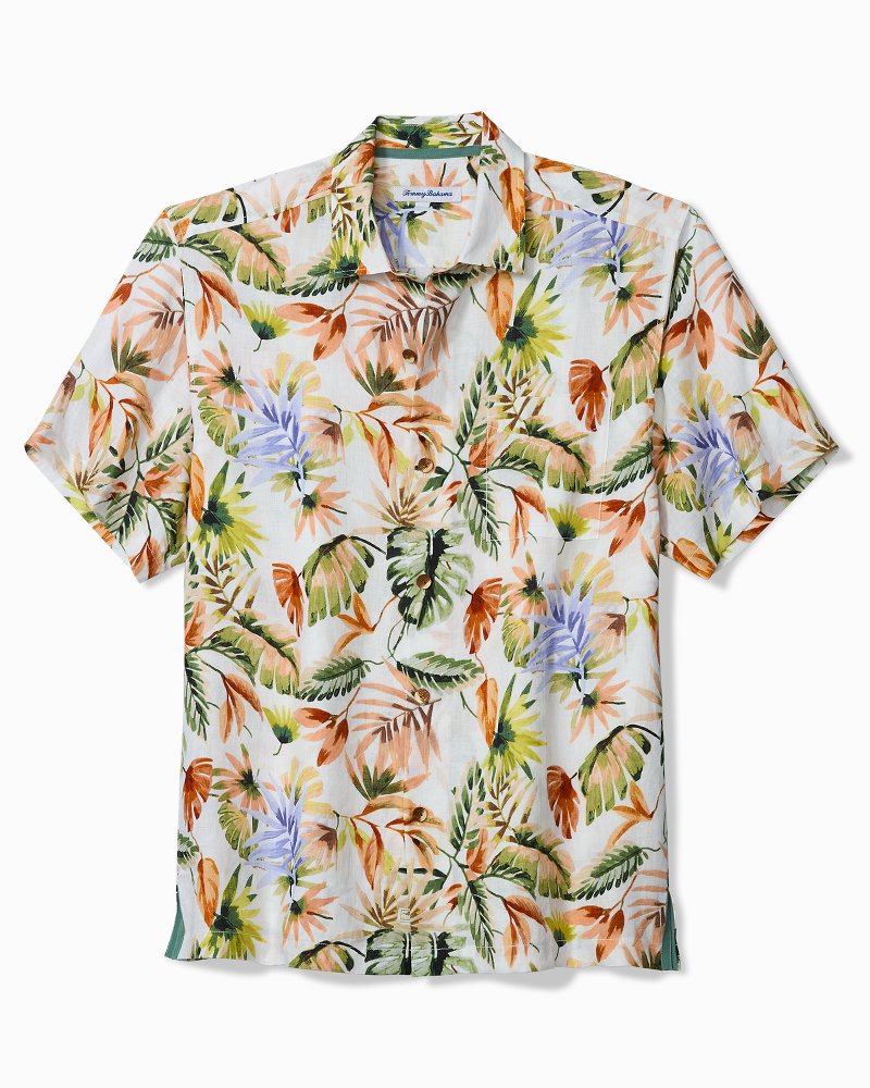 Botanic Grove Linen Camp Shirt