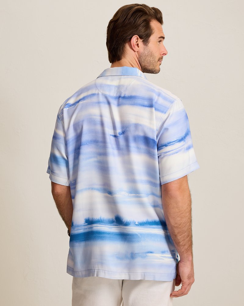 Sapphire Shores Silk Camp Shirt thumbnail 4