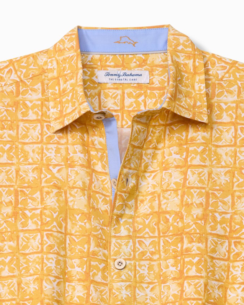Coastal Ease Carrico Tiles IslandZone Camp Shirt