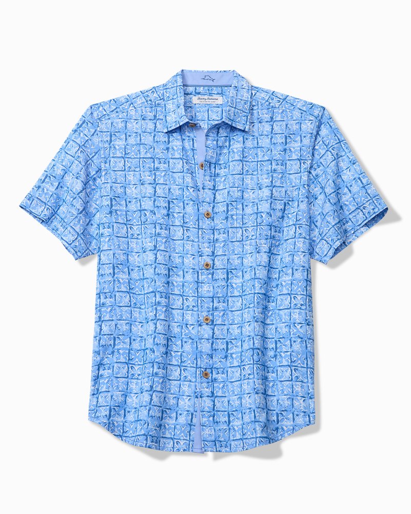 Coastal Ease Carrico Tiles IslandZone Camp Shirt