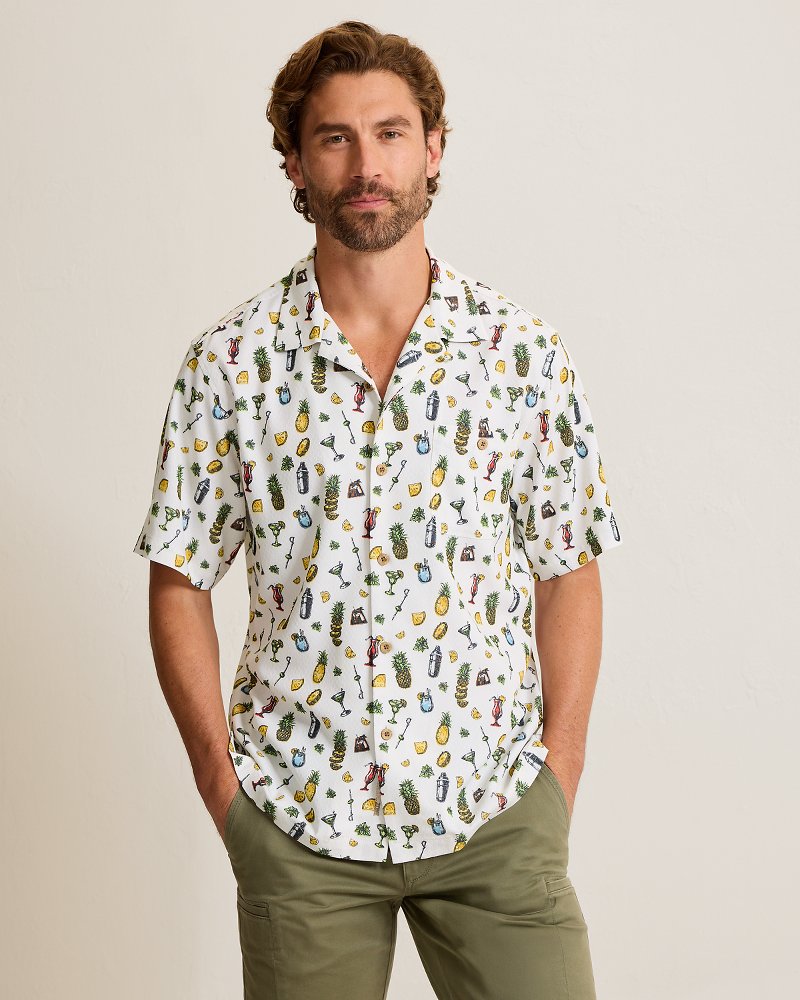 Coastal Ease Shake & Sip IslandZone Camp Shirt
