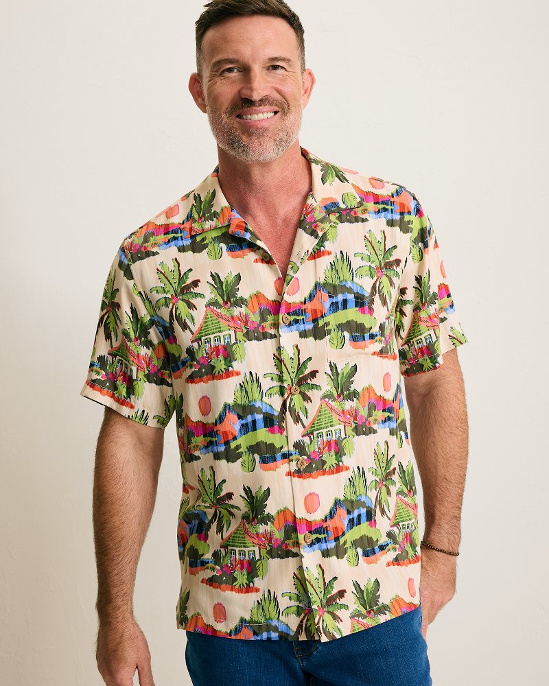 Cabana Skies Silk Camp Shirt thumbnail 3