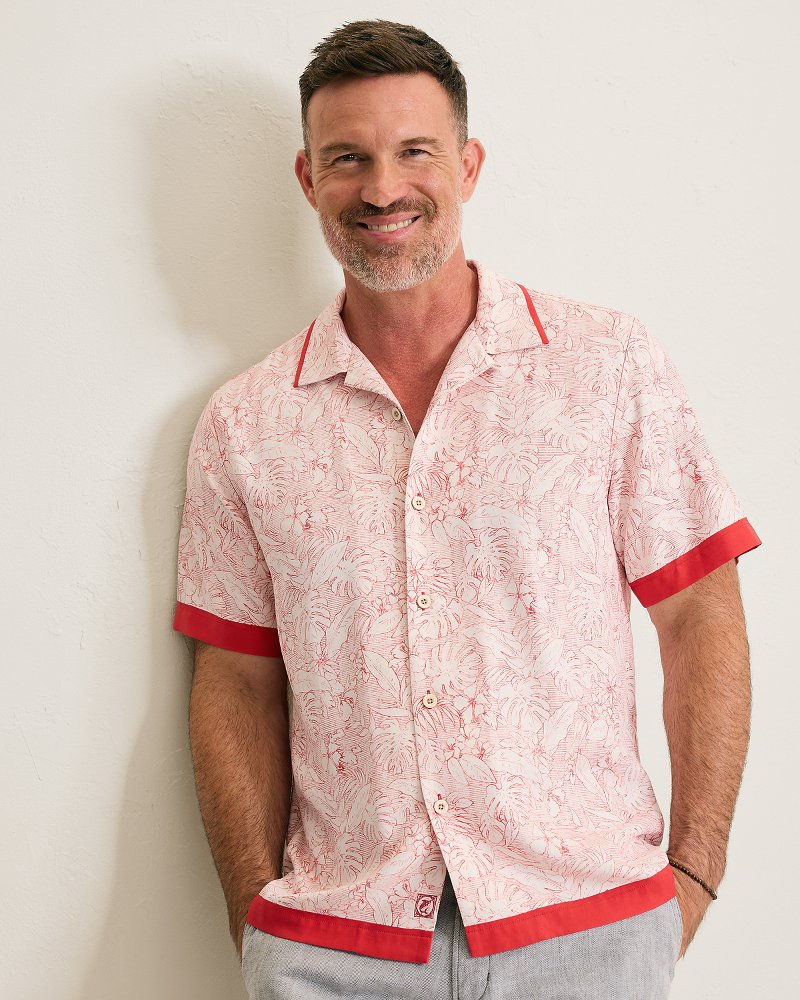 Frond Horizons Silk Camp Shirt