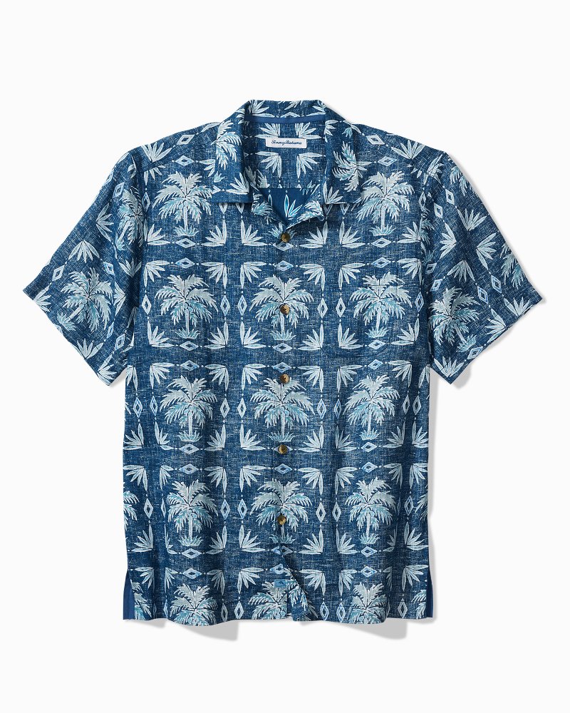 Palm Press Linen Camp Shirt