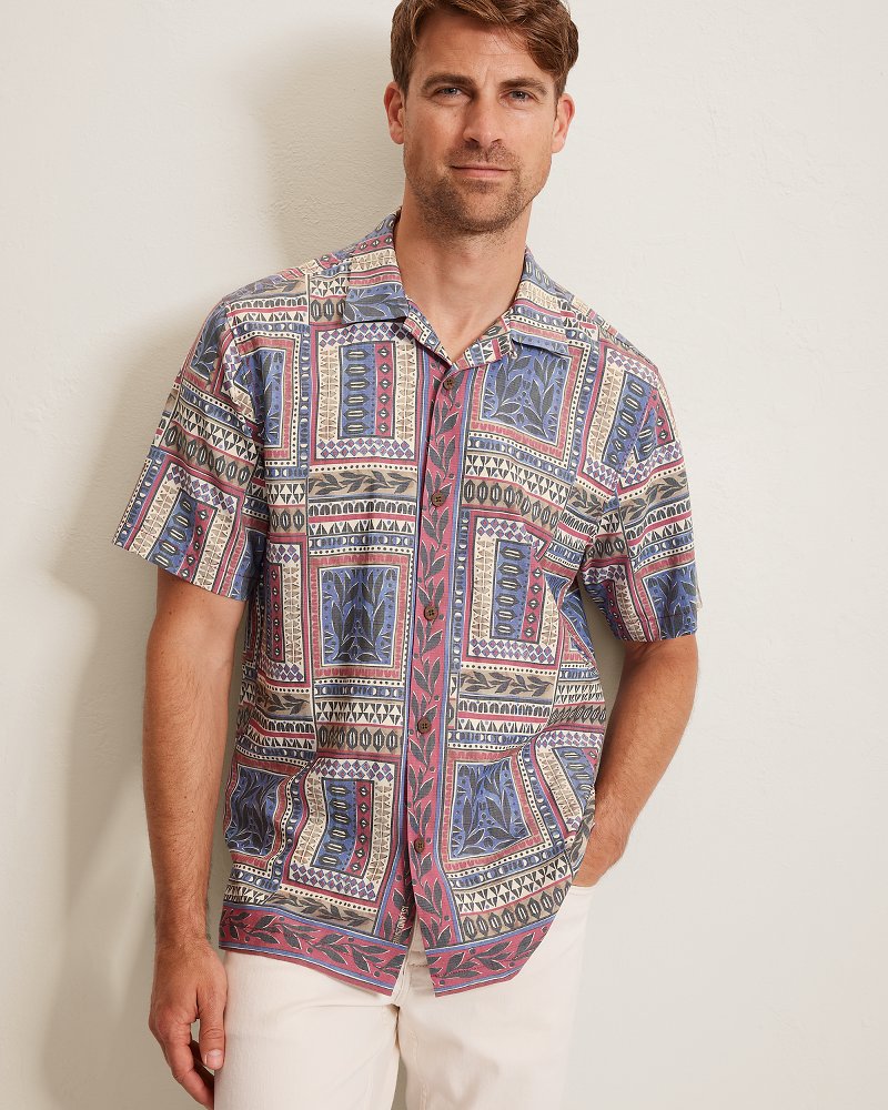 Coastal Ease Tropic Tapestry IslandZone Camp Shirt thumbnail 3