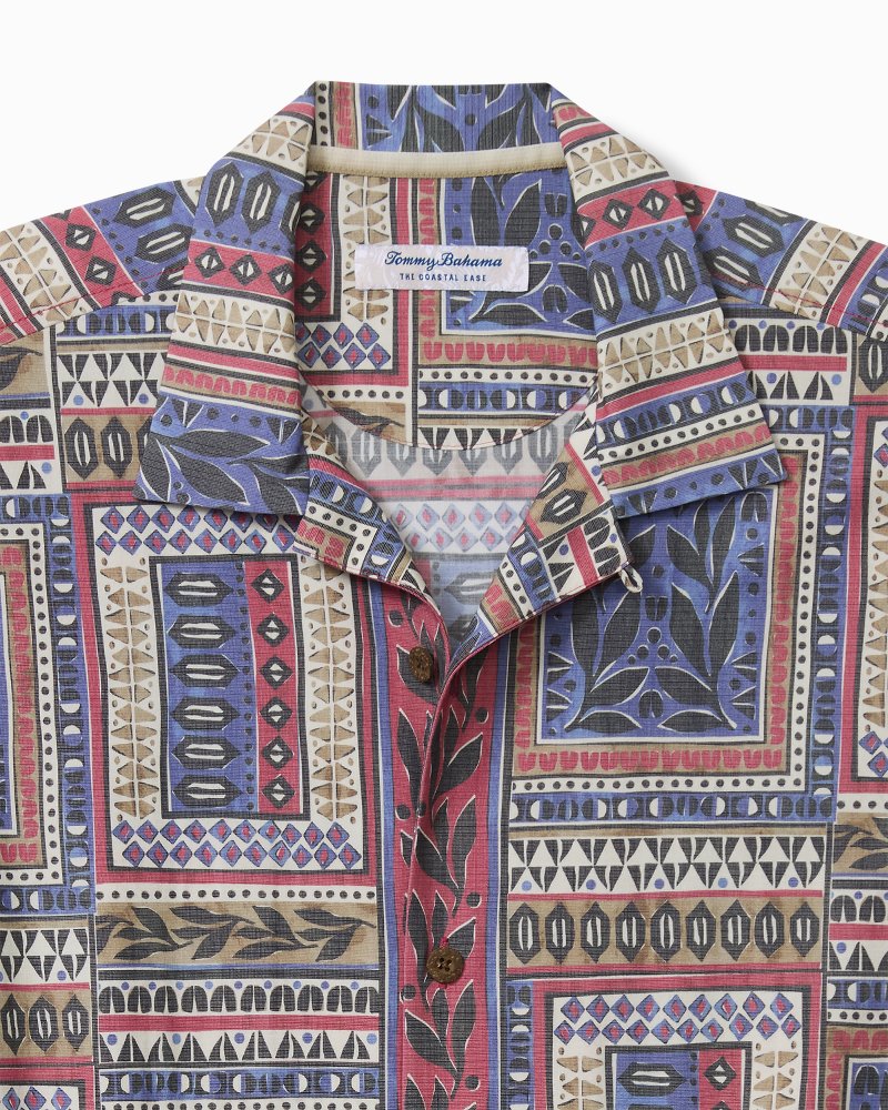 Coastal Ease Tropic Tapestry IslandZone Camp Shirt thumbnail 5