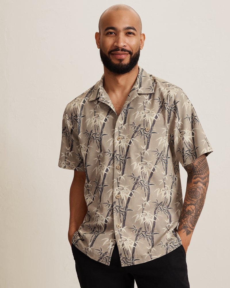Coastal Ease Bamboo Meadows IslandZone Camp Shirt