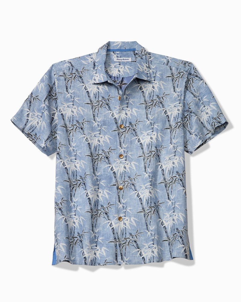 Bamboo Meadows Linen Camp Shirt