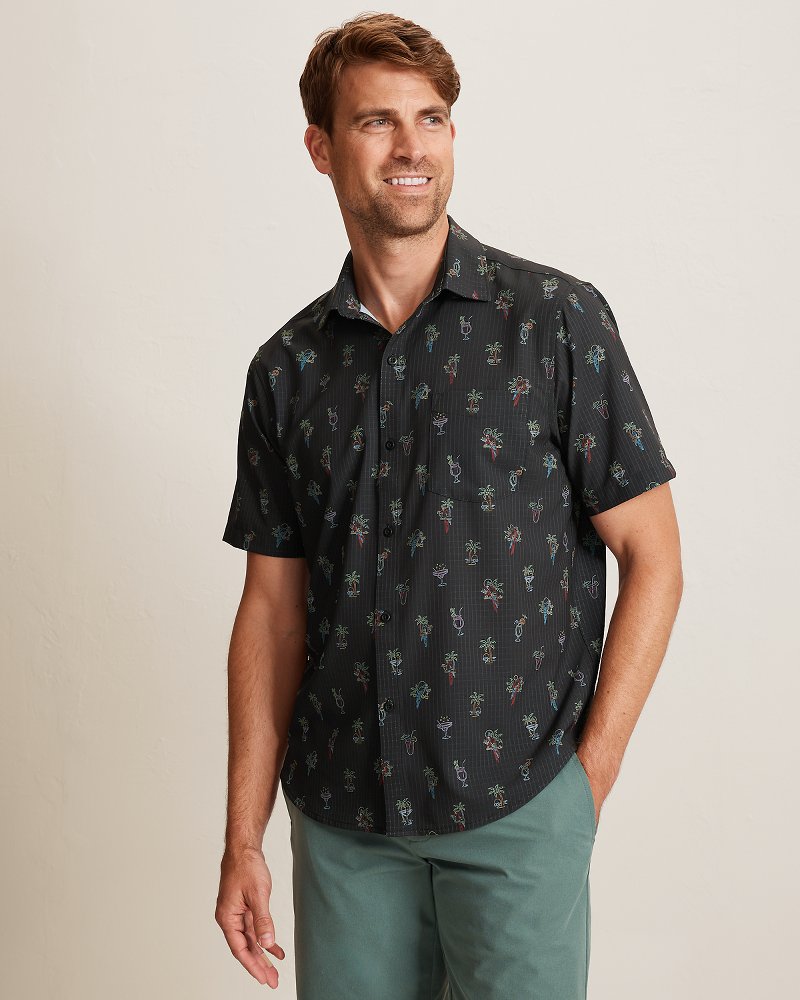 Bahama Coast Neon Sips IslandZone Shirt