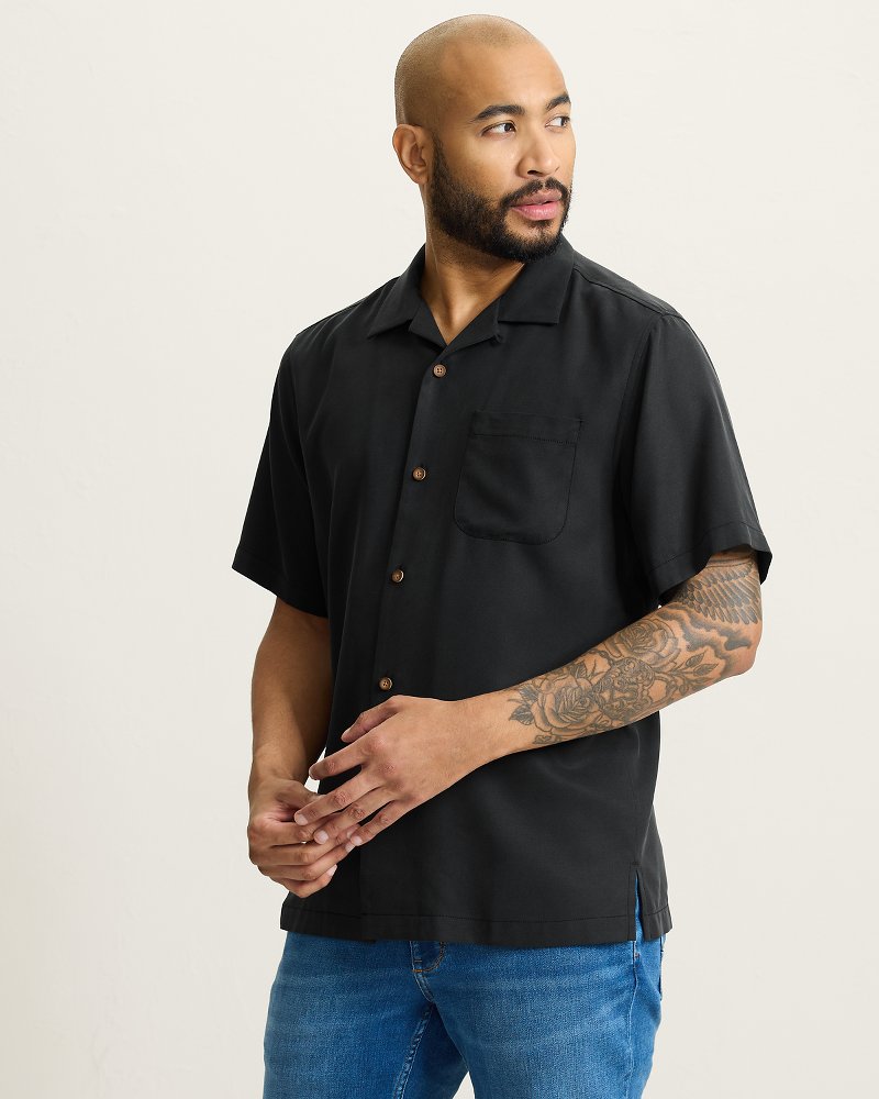 Sailor's Swirl Silk Camp Shirt