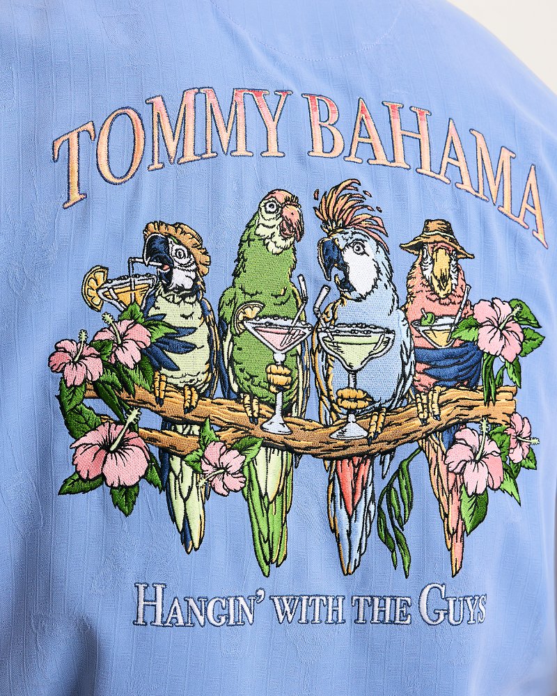 Hangin' With the Guys Silk Camp Shirt