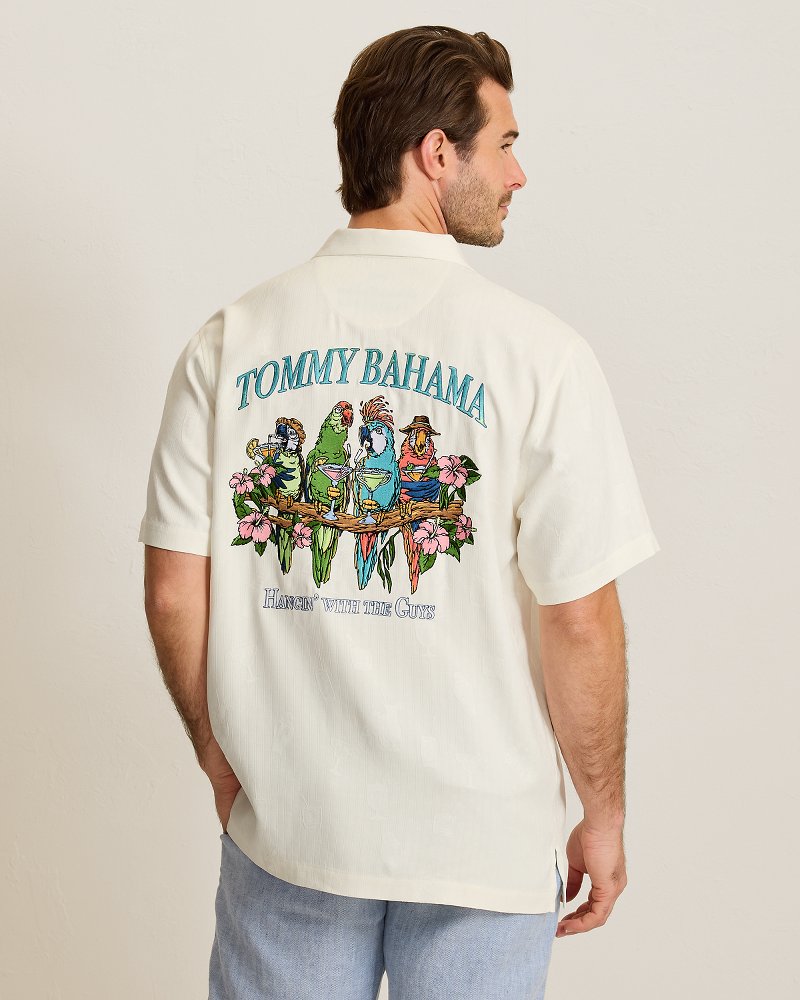 Hangin' With the Guys Silk Camp Shirt