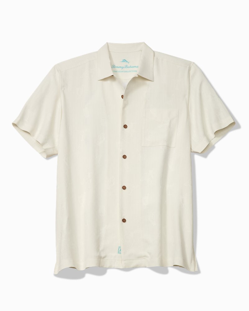 Hangin' With the Guys Silk Camp Shirt thumbnail 4