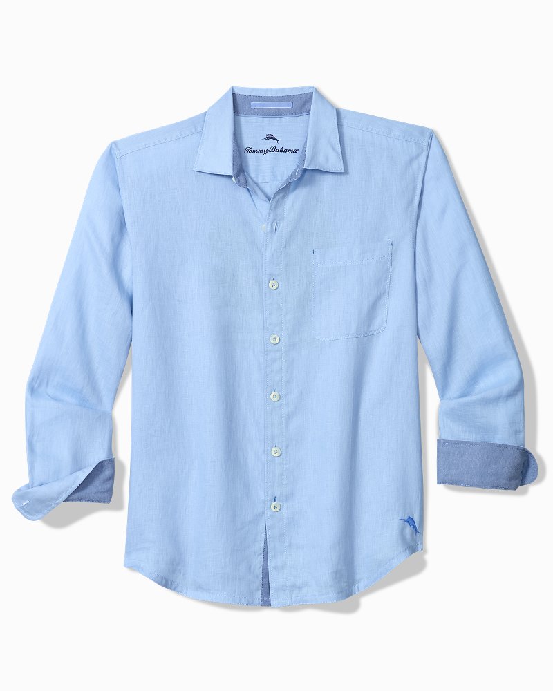 Poolside Lounge Club Linen Long-Sleeve Shirt thumbnail 5