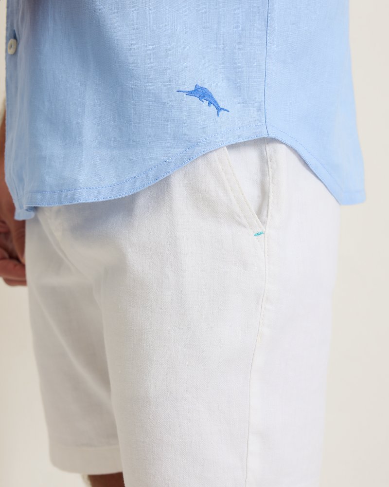 Poolside Lounge Club Linen Long-Sleeve Shirt thumbnail 6
