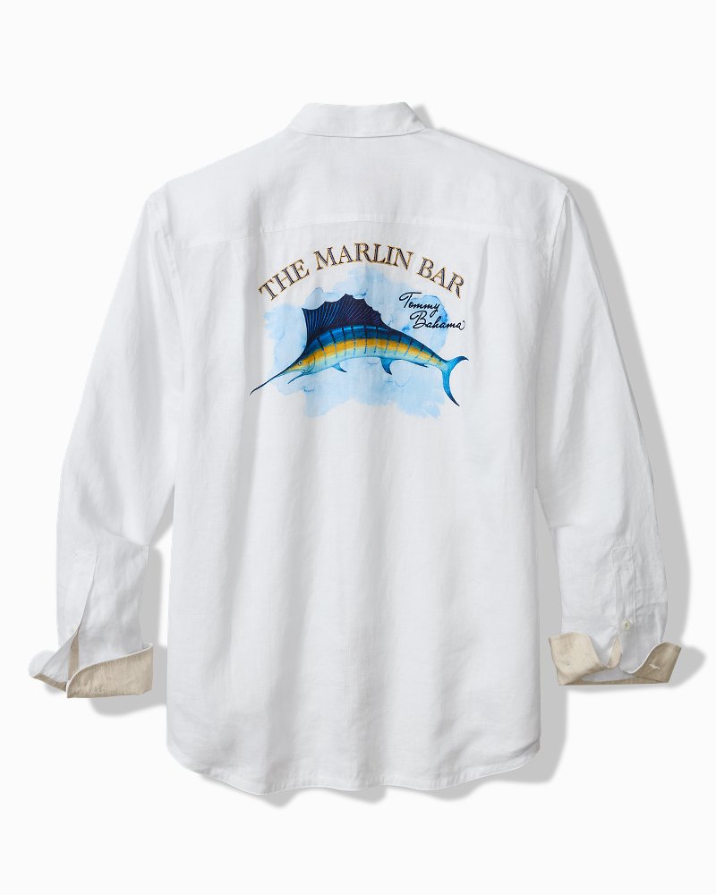 The Marlin Bar Breezer Linen Long-Sleeve Shirt