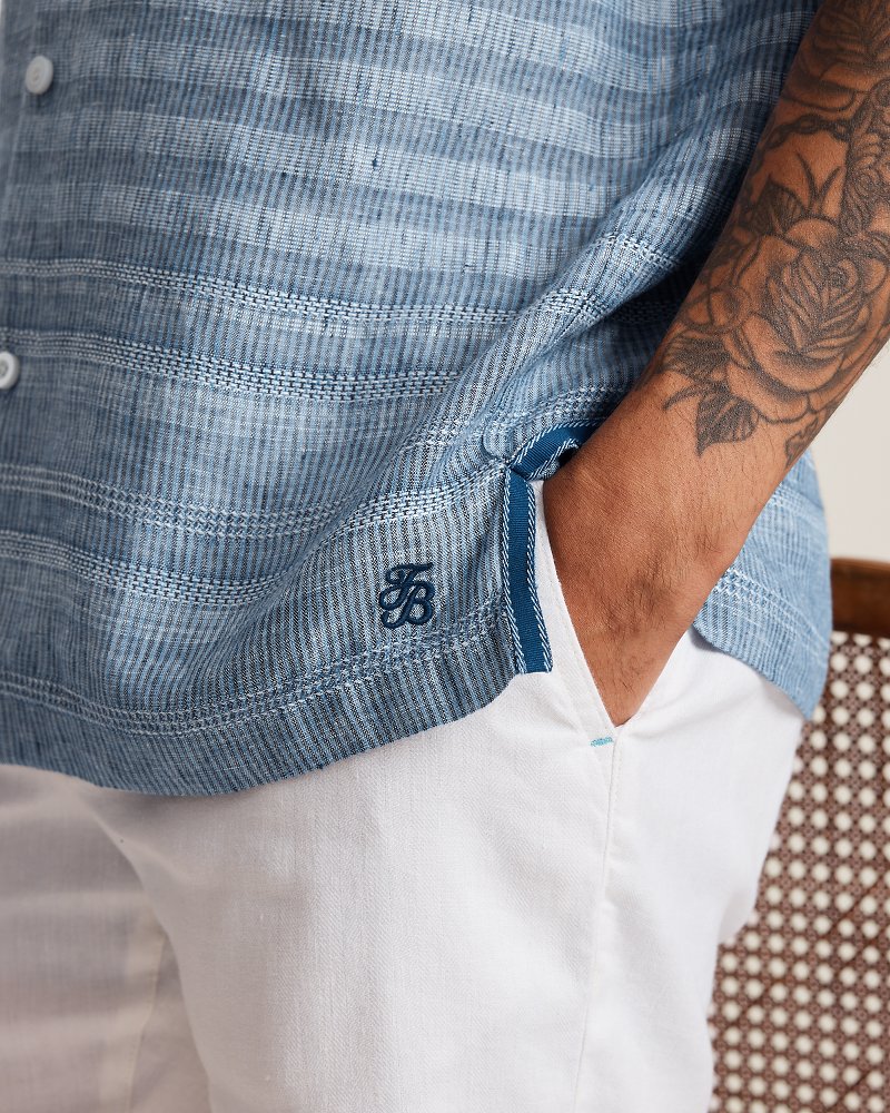 Baird McNutt Clifden Falls Linen Camp Shirt