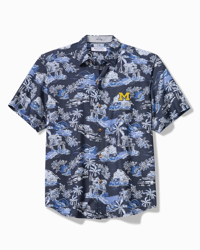 Collegiate Coastal Ease Paradise Isle IslandZone Camp Shirt