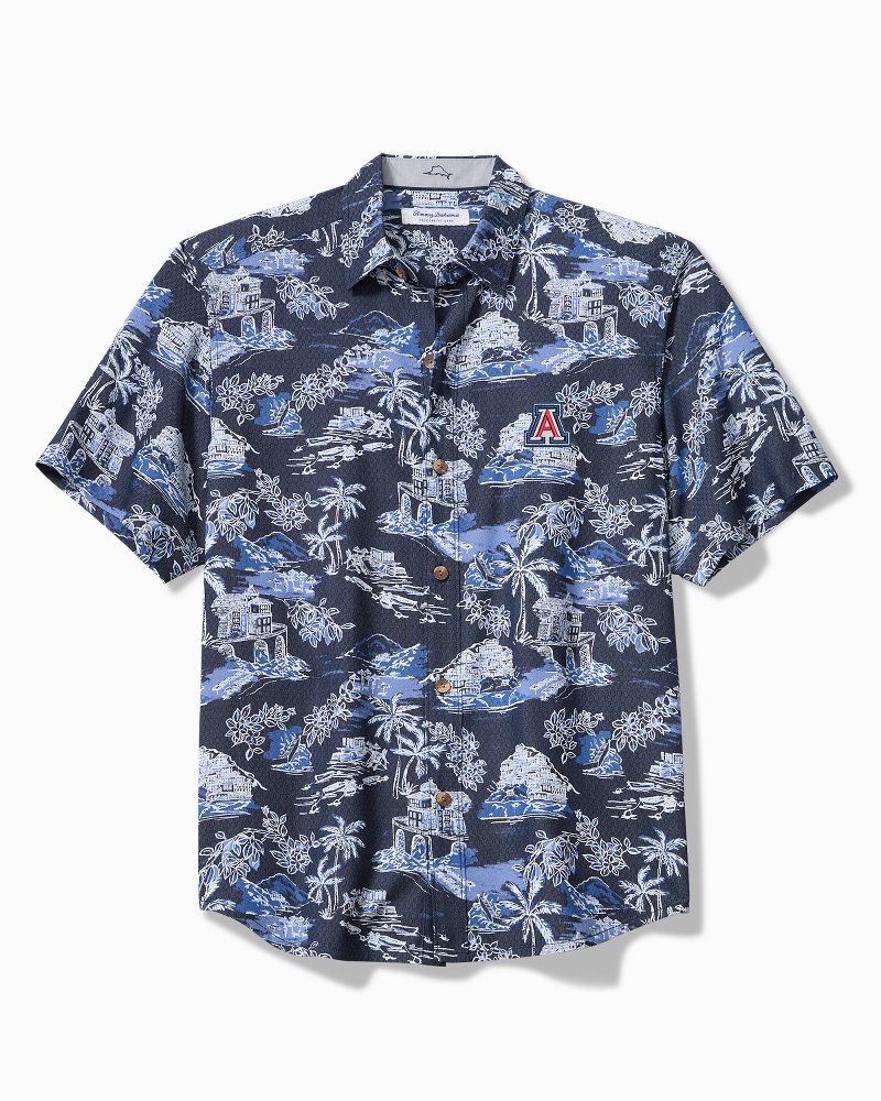 Collegiate Coastal Ease Paradise Isle IslandZone Camp Shirt