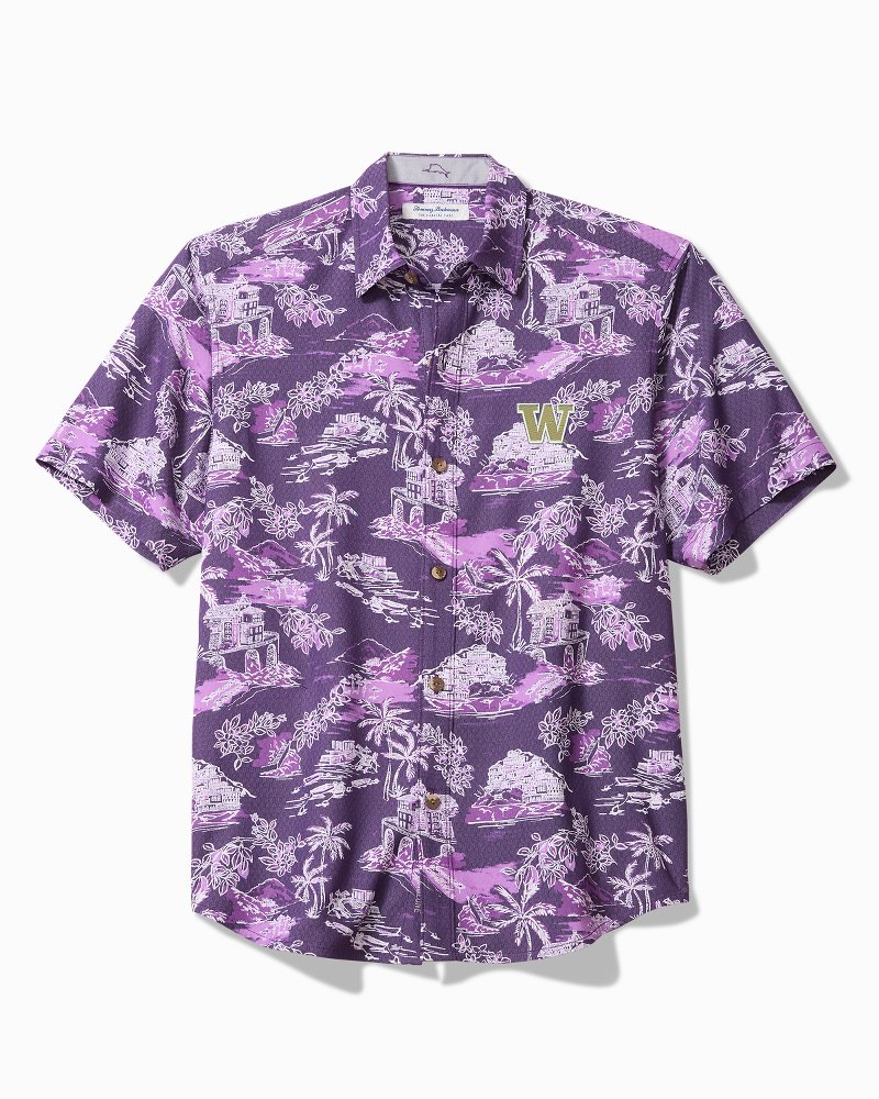 Collegiate Coastal Ease Paradise Isle IslandZone Camp Shirt