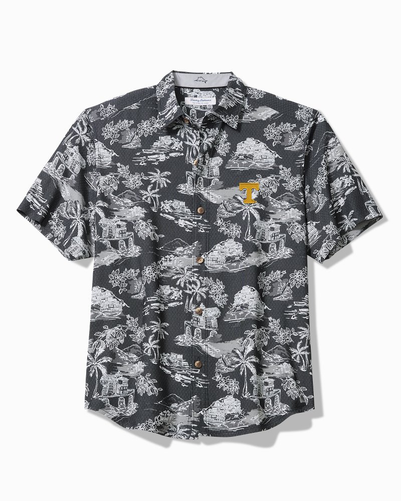 Collegiate Coastal Ease Paradise Isle IslandZone Camp Shirt