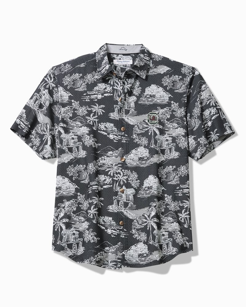 Collegiate Coastal Ease Paradise Isle IslandZone Camp Shirt