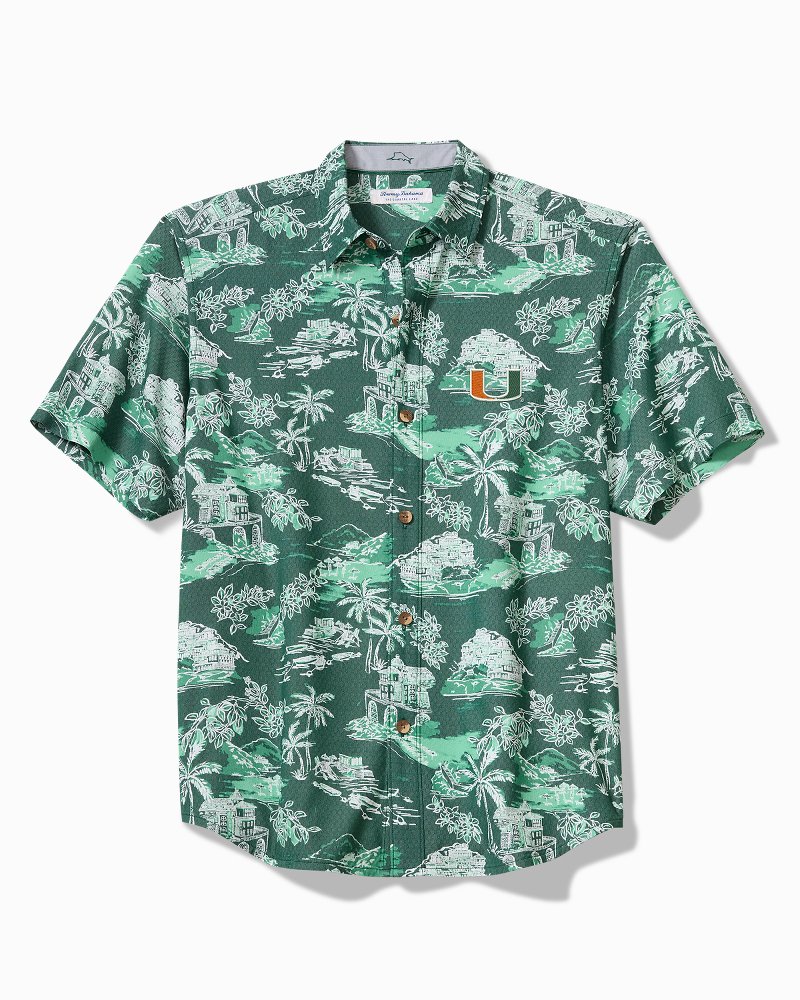 Collegiate Coastal Ease Paradise Isle IslandZone Camp Shirt
