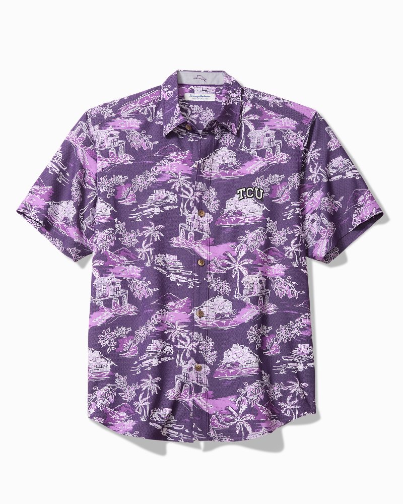 Collegiate Coastal Ease Paradise Isle IslandZone Camp Shirt