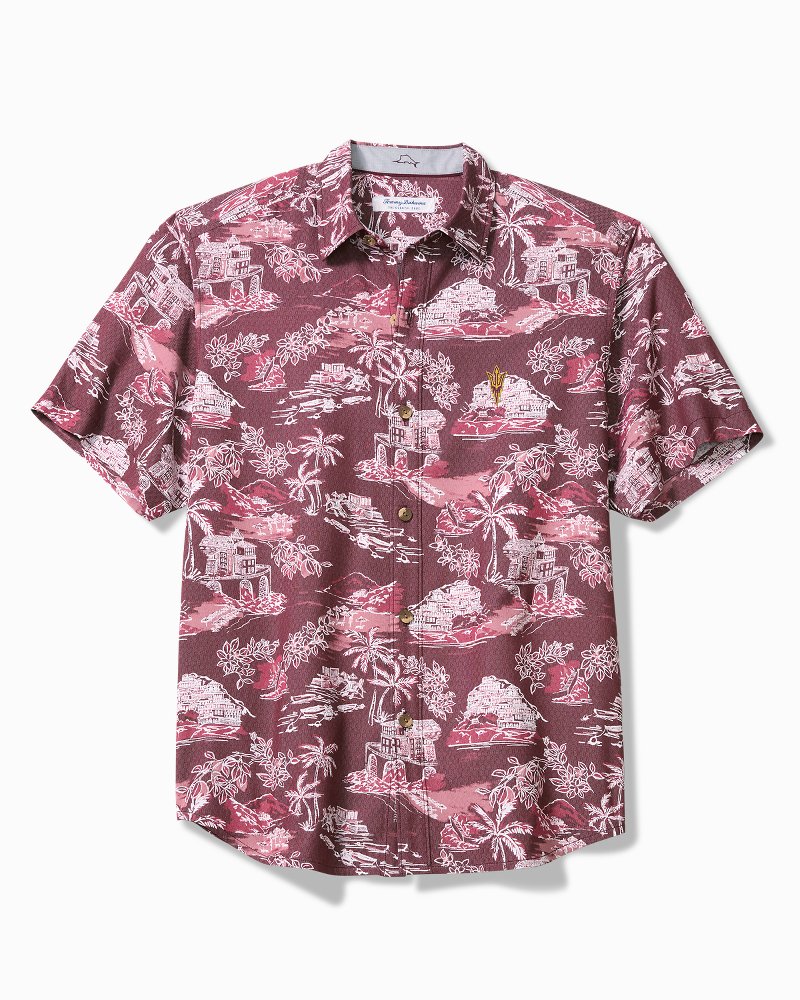Collegiate Coastal Ease Paradise Isle IslandZone Camp Shirt