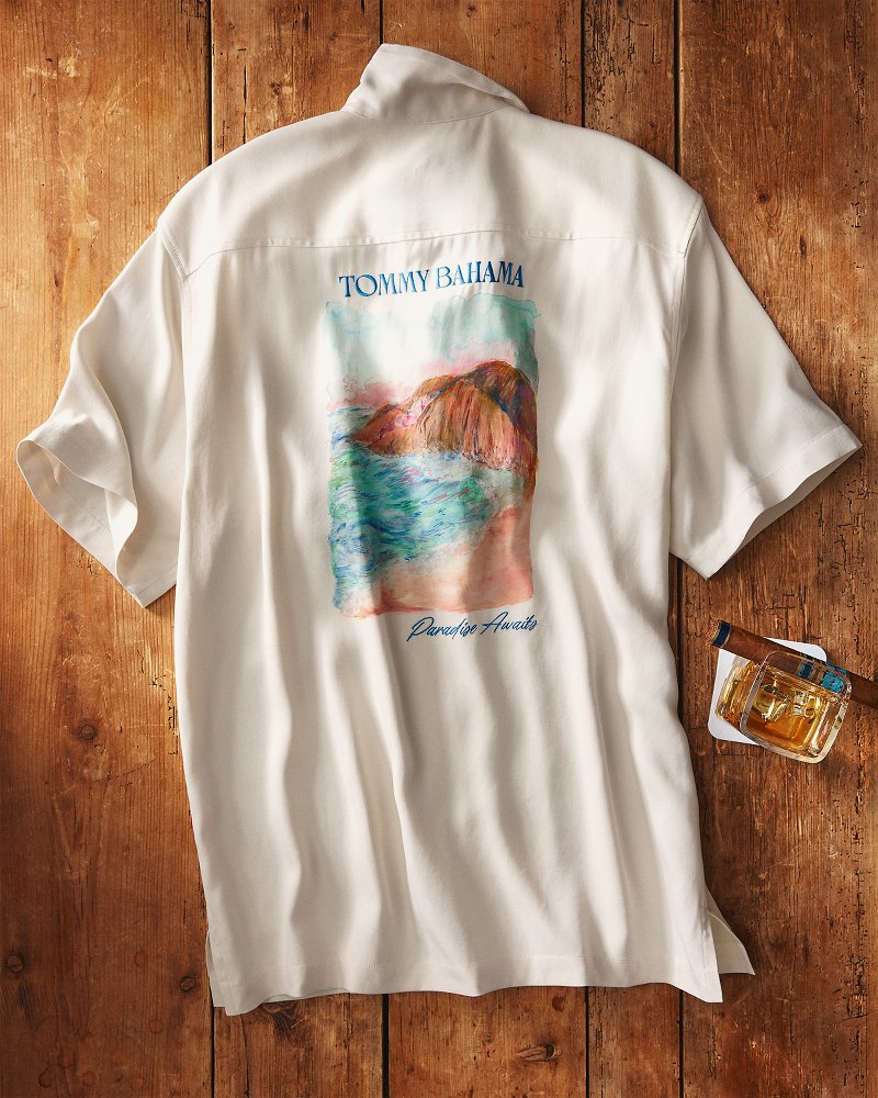 Tide & Time Silk Camp Shirt