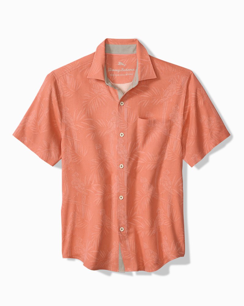 Palm Perch Silk Camp Shirt