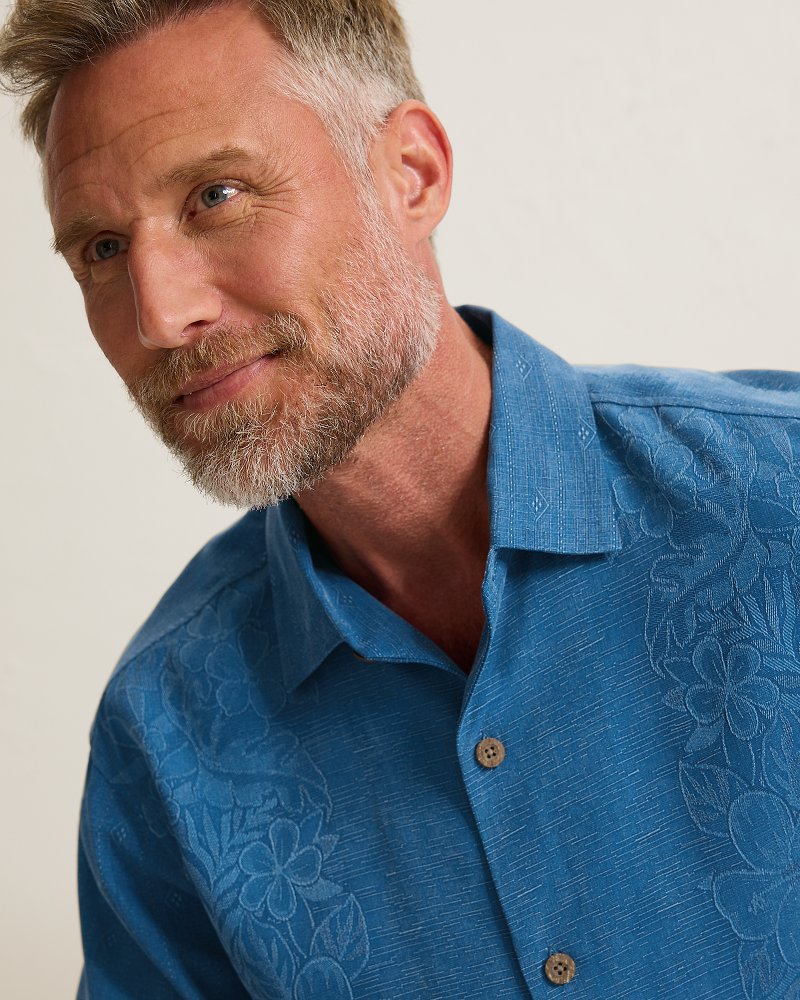 Kona Luxe Border Silk Camp Shirt thumbnail 5