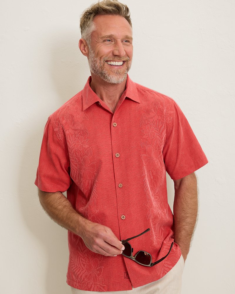 Kona Luxe Border Silk Camp Shirt thumbnail 3