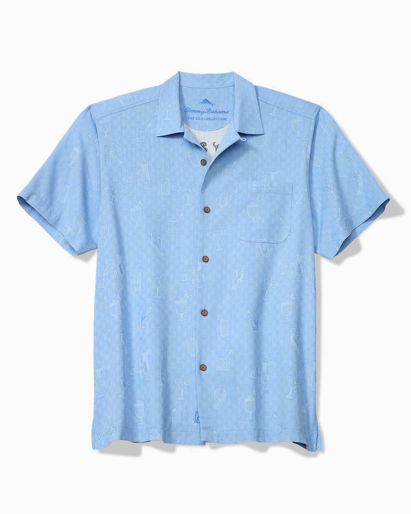 Drinks Well With Others Silk Camp Shirt