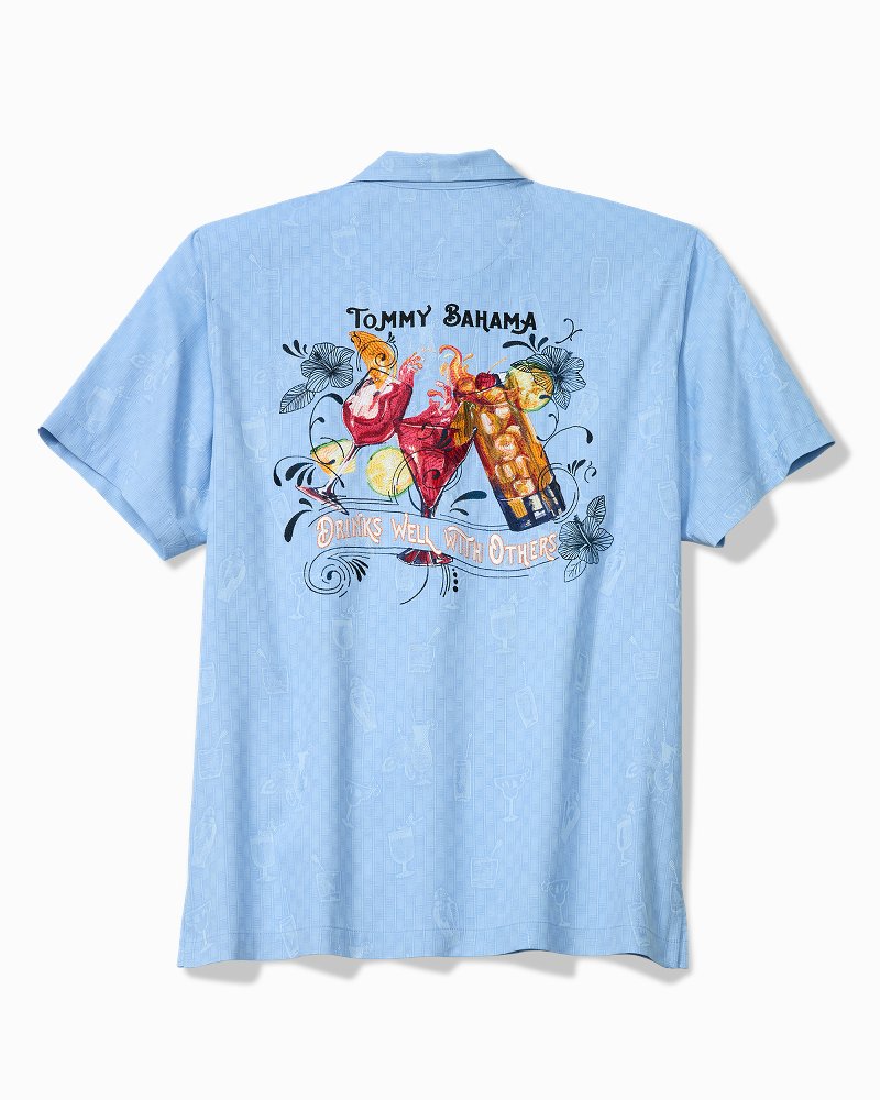 Drinks Well With Others Silk Camp Shirt