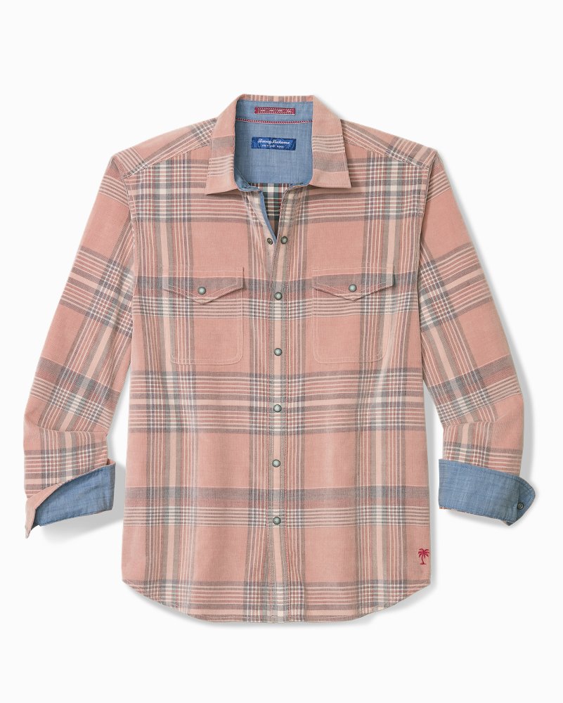 Coastline Cord Acadia Plaid Shirt