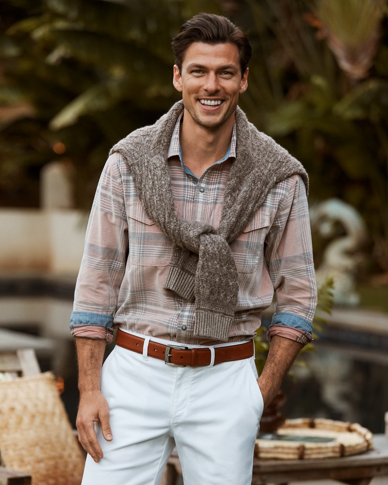 Coastline Cord Acadia Plaid Shirt